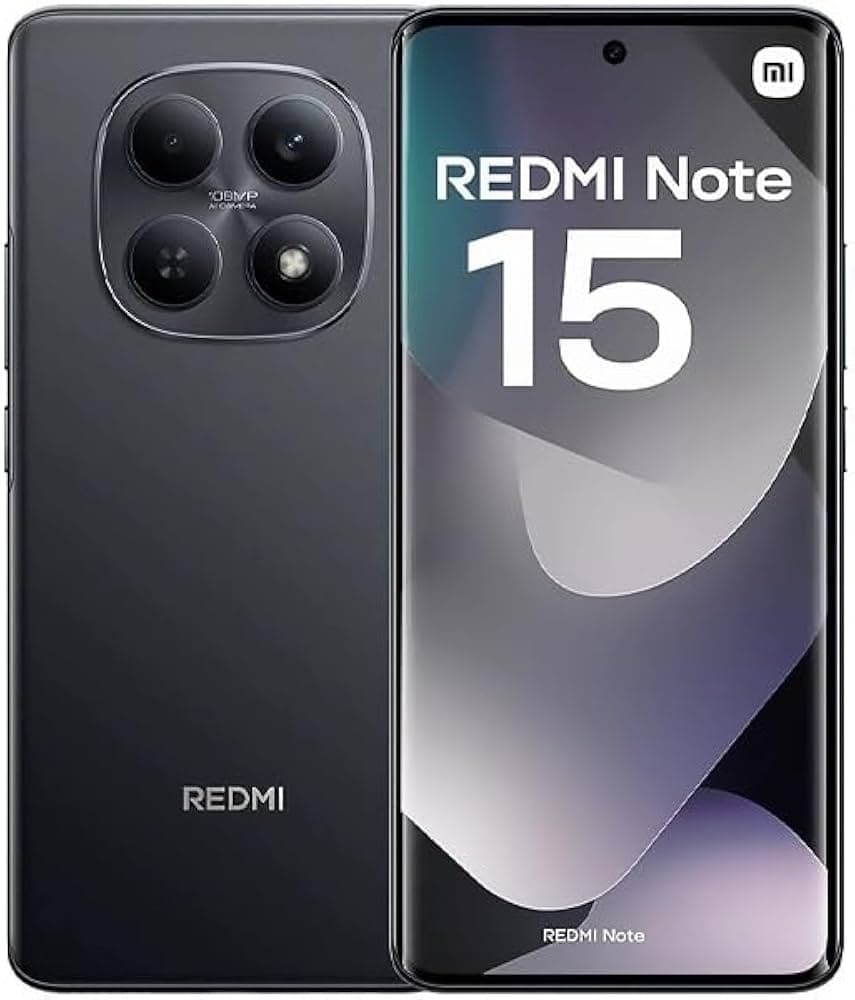 Celular Xiaomi Redmi Note 15 8gb 256gb - Preto