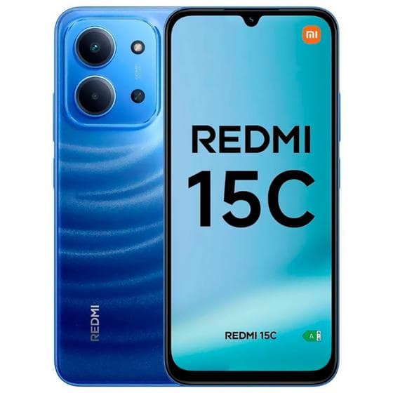 Celular Xiaomi Redmi 15C 4gb 128gb - Azul