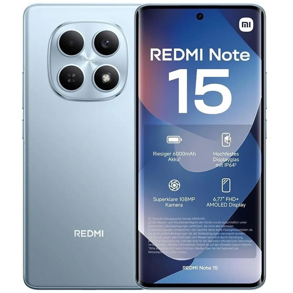 Celular Xiaomi Redmi Note 15 5G 8gb 256gb - Azul