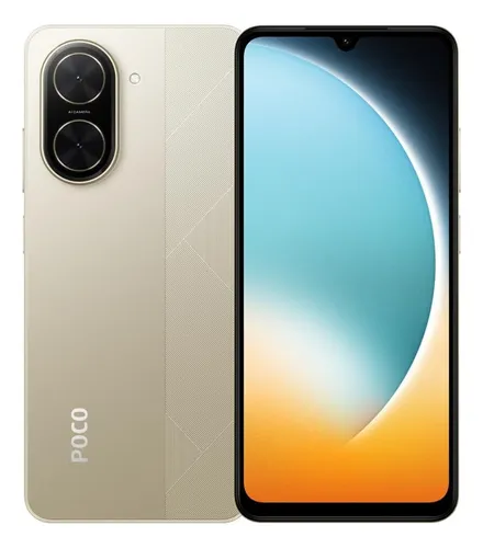 Celular Xiaomi Poco C71 4gb 128gb - Dourado